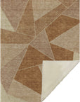 Addison Rugs Gentle Waves Paprika Washable Indoor-Outdoor Rug
