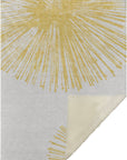Addison Rugs Circles Gold Washable Indoor-Outdoor Rug
