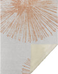 Addison Rugs Circles Salmon Washable Indoor-Outdoor Rug