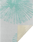 Addison Rugs Circles Teal Washable Indoor-Outdoor Rug