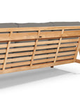 Aalto 86-inch Teak Deep Seating Outdoor Sofa with Sunbrella Cushion-Outdoor Sofas & Loveseats-HiTeak-LOOMLAN