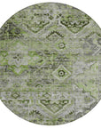 LOOMLAN Rugs Aelain Aloe Washable Indoor-Outdoor Rug