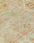 LOOMLAN Rugs Aelain Orange Washable Indoor-Outdoor Rug