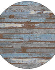 LOOMLAN Rugs Aelaris Chocolate Washable Indoor-Outdoor Rug