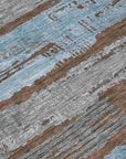 LOOMLAN Rugs Aelaris Chocolate Washable Indoor-Outdoor Rug