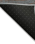 LOOMLAN Rugs Aelaris Chocolate Washable Indoor-Outdoor Rug