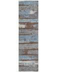 LOOMLAN Rugs Aelaris Chocolate Washable Indoor-Outdoor Rug