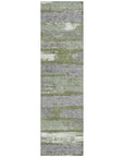 LOOMLAN Rugs Aelaris Green Washable Indoor-Outdoor Rug