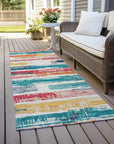 LOOMLAN Rugs Aelaris Ivory Washable Indoor-Outdoor Rug