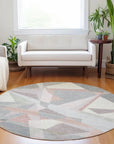 Aelas Pink Washable Indoor - Outdoor Rug - LOOMLAN - LOOMLAN Rugs - Outdoor Rugs