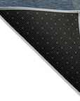 LOOMLAN Rugs Aeleth Gray Washable Indoor-Outdoor Rug
