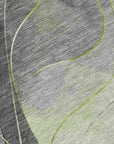 LOOMLAN Rugs Aelien Green Washable Indoor-Outdoor Rug