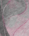 LOOMLAN Rugs Aelien Pink Washable Indoor-Outdoor Rug