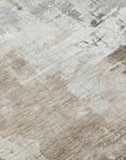 LOOMLAN Rugs Aelon Ivory Washable Indoor-Outdoor Rug