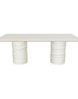Alanya Concrete Outdoor Dining Table-Outdoor Dining Tables-SUNPAN-LOOMLAN