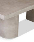 Andoo Dining Table - Slate Gray Outdoor Dining Table-Outdoor Dining Tables-Seasonal Living-LOOMLAN
