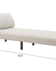 Zuo Modern Aperto Olefin Fabric Outdoor Chaise