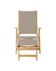 HiTeak Aquitania Teak Patio Folding Lounge Deck Chair