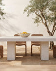 Moe's Home Antonius Cement Outdoor Dining Table