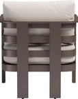 Bal Harbor White Arm Chair-Outdoor Accent Chairs-Zuo Modern-LOOMLAN