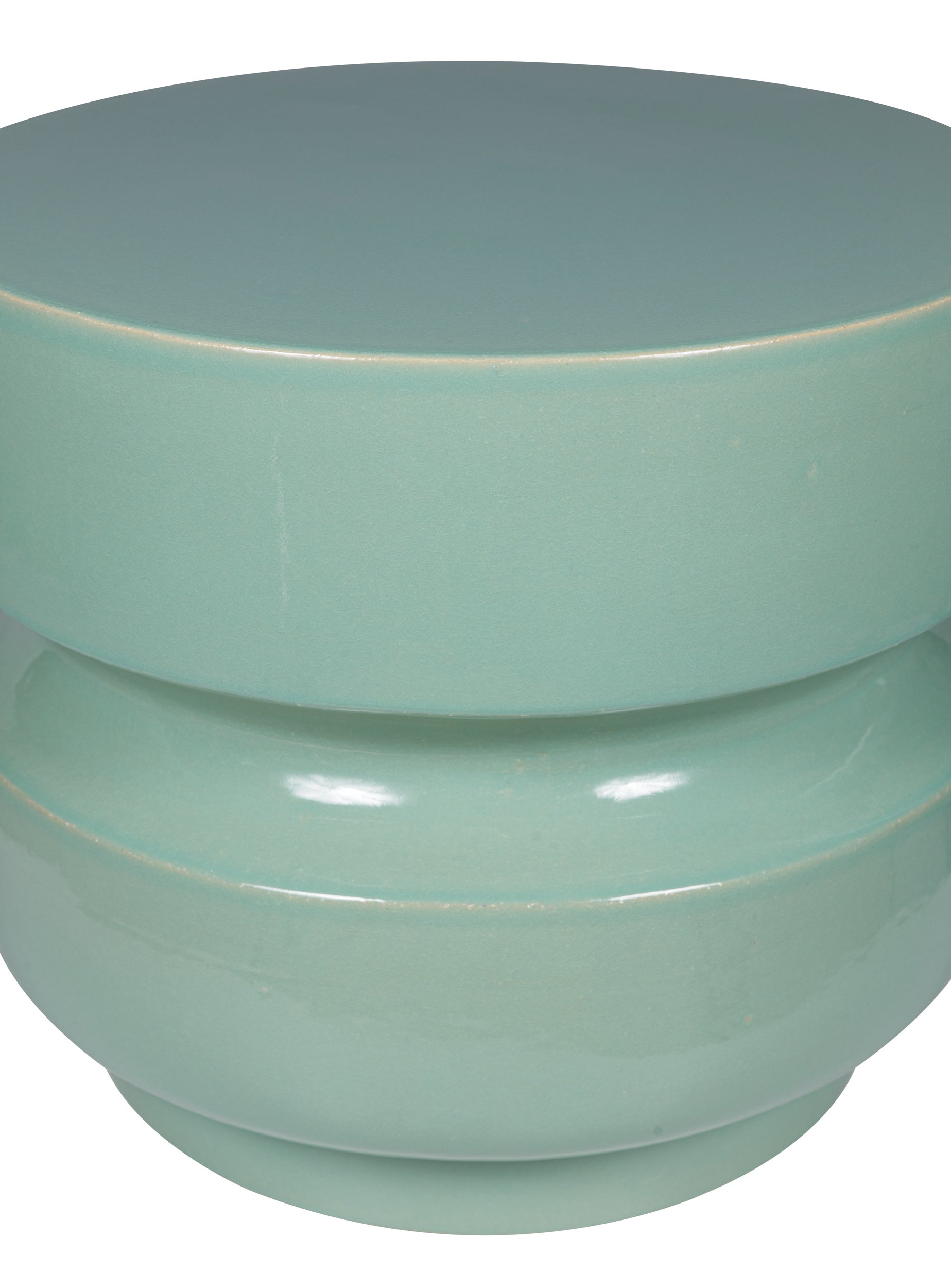 Balance Stool/Accent Table 18" - Mint Outdoor End Table-Outdoor Stools-Seasonal Living-LOOMLAN