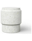 Barrel Concrete Made Stylish Outdoor Stool-Garden Stools-Urbia-LOOMLAN