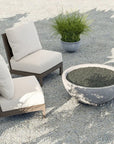 Sunset West Bazaar Concrete Made Outdoor Fire Bowl Magic