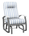 Belle Isle Deep Seat Cushion High Back Single-Seat Glider