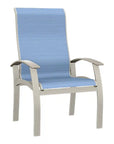 Belle Isle Sling Square Outdoor Dining Set 5PC