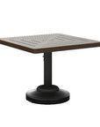 Belle Isle Sling Square Outdoor Dining Set 5PC