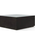 Bloc Concrete Square Outdoor Coffee Table-Outdoor Coffee Tables-Urbia-Lava-48" W-LOOMLAN