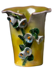 Blue Bells Design Ceramic Outdoor Vase