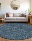 Addison Rugs Bohemian Blue Washable Indoor-Outdoor Rug
