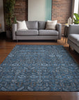 Addison Rugs Bohemian Blue Washable Indoor-Outdoor Rug