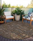 Addison Rugs Bohemian Brown Washable Indoor-Outdoor Rug