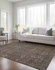 Addison Rugs Bohemian Brown Washable Indoor-Outdoor Rug