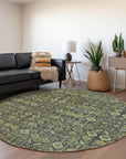 Addison Rugs Bohemian Green Washable Indoor-Outdoor Rug