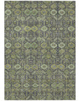 Addison Rugs Bohemian Green Washable Indoor-Outdoor Rug