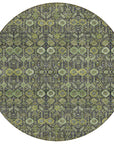 Addison Rugs Bohemian Green Washable Indoor-Outdoor Rug