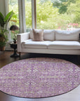 Addison Rugs Bohemian Lavender Washable Indoor-Outdoor Rug