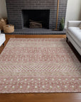 Addison Rugs Boho Blush Washable Indoor-Outdoor Rug