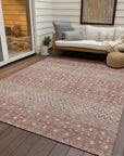 Addison Rugs Boho Blush Washable Indoor-Outdoor Rug