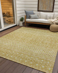 Addison Rugs Boho Gold Washable Indoor-Outdoor Rug