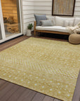 Addison Rugs Boho Gold Washable Indoor-Outdoor Rug