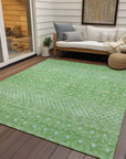 Addison Rugs Boho Green Washable Indoor-Outdoor Rug