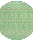 Addison Rugs Boho Green Washable Indoor-Outdoor Rug