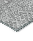 Addison Rugs Boho Grey Washable Indoor-Outdoor Rug