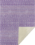 Addison Rugs Boho Purple Washable Indoor-Outdoor Rug