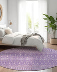 Addison Rugs Boho Purple Washable Indoor-Outdoor Rug