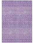 Addison Rugs Boho Purple Washable Indoor-Outdoor Rug